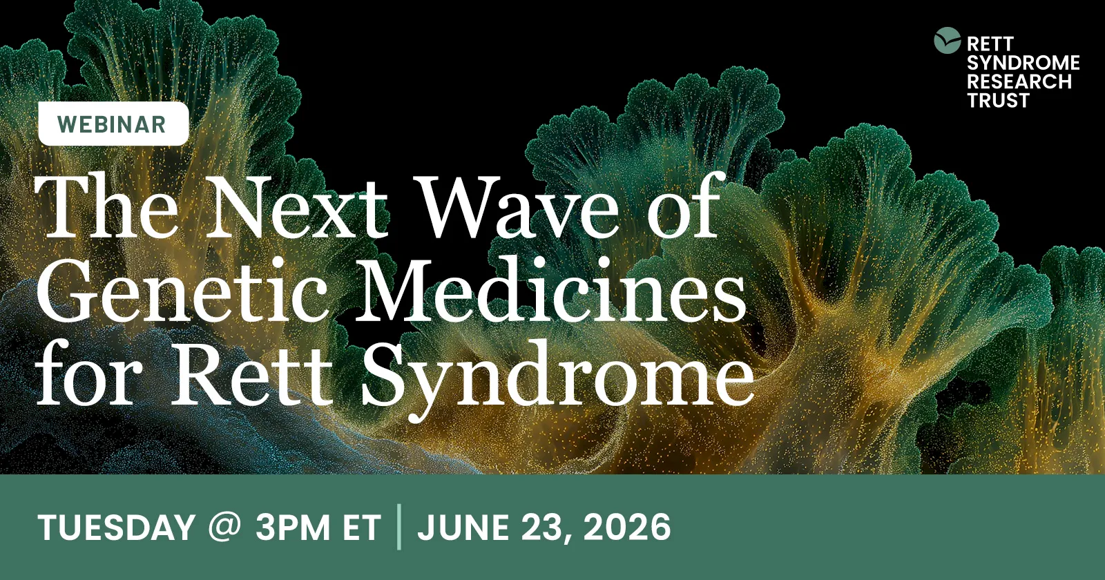 RSRT Webinar – Cures for Rett on the Horizon