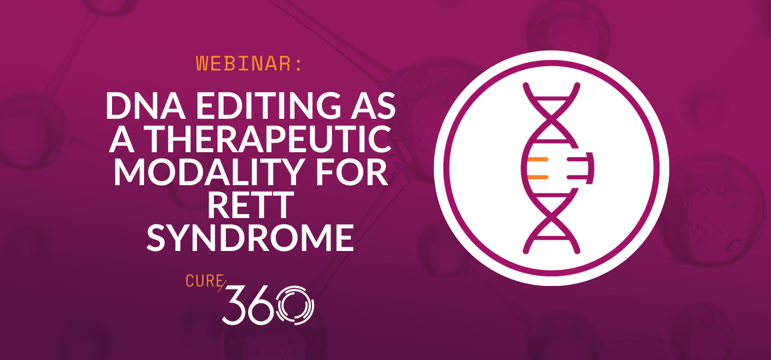 DNA Editing as a Therapeutic Modality for Rett Syndrome